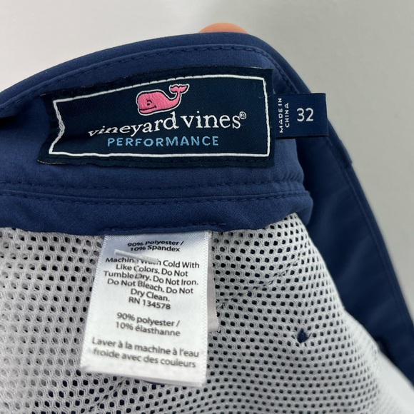 Vineyard Vines 8 Inch Textured Performance Breaker Shorts Sz 32 - Picture 11 of 12